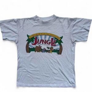 90s Jungle Adventure White T-Shirt